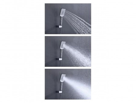 Душевой Комплект «Timo» Torne Черный Матовый, Прямоугольный (SX-4319/03SM)