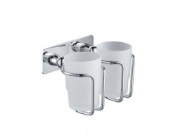 Двойной Стакан «Timo» Nelson Хром, Круглый (150032/00)