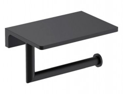 Держатель Туалетной Бумаги «Timo» Saona Черный, Прямоугольный (13043/03)