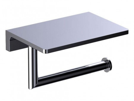 Держатель Туалетной Бумаги «Timo» Selene Хром с Полочкой, Прямоугольный (10040/00)