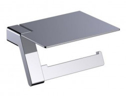 Держатель Туалетной Бумаги «Timo» Selene Хром с Полочкой, Прямоугольный (10043/00)