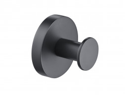 Крючок «Timo» Saona Черный, Круглый (13011/03)