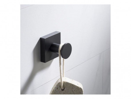 Крючок «Timo» Selene Черный, Квадратный (12011/03)