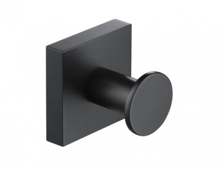 Крючок «Timo» Selene Черный, Квадратный (12011/03)