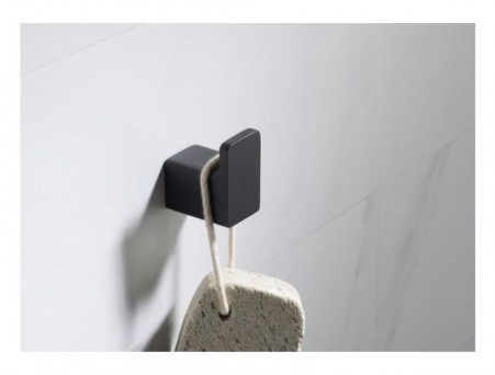 Крючок «Timo» Selene Черный, Прямоугольный (14011/03)