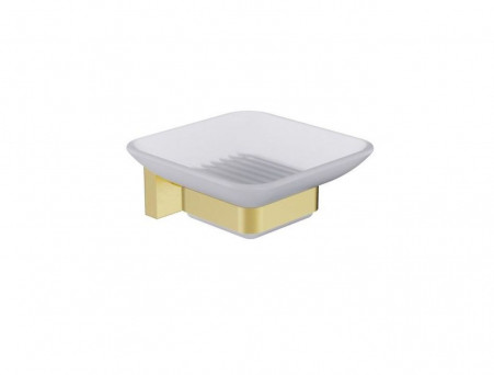 Мыльница «Timo» Selene Золото Матовое, Квадратная (17022/17)