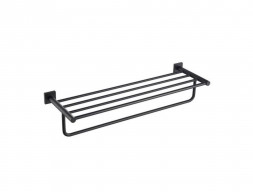 Полка для Полотенец «Timo» Selene Черная, Прямоугольная (12058/03)