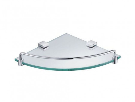 Стеклянная Полка «Timo» Selene Chrome Угловая (10073/00)
