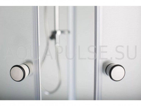 Душевая Кабина «Aquapulse» Низкий Поддон 80x80x195, Fabric (8504A)