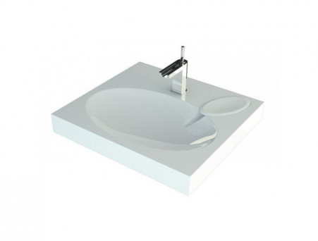 Раковина Акриловая «Andrea» Comfort 600, 600x545