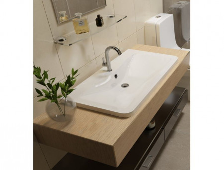 Раковина Акриловая «Madera» Adel 80, 800x450 (4627173210249)