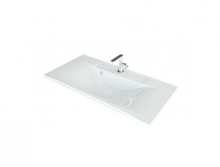 Раковина Акриловая «Madera» Milen 900, 900x448 (4627173210126)