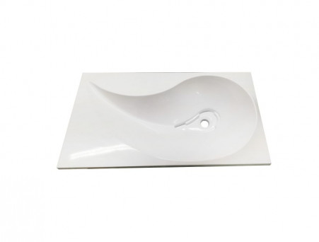 Раковина Акриловая «Madera» Naomi 800, 800x445 (4627173210065)