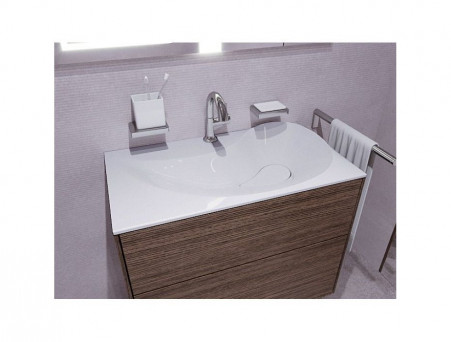 Раковина Акриловая «Madera» Naomi 800, 800x445 (4627173210065)