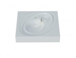 Раковина Акриловая «Madera» Perla 60, 600x550 (4650002680920)