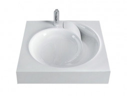 Раковина Акриловая «Madera» QOPP 60, 600x600 (4627173210140)