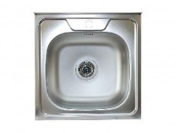 Мойка для Кухни «Vladiks» Квадратная, Накладная 500x500 (V-406)