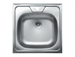 Мойка для Кухни «Vladiks» Квадратная, Накладная 500x500 (L-406)