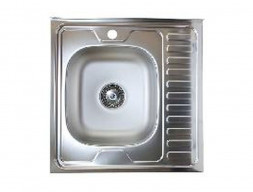 Мойка для Кухни «Vladiks» Квадратная, Накладная 600x600 (V-403L)