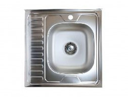 Мойка для Кухни «Vladiks» Квадратная, Накладная 600x600 (V-403R)