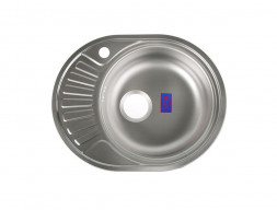 Мойка для Кухни «Vladiks» Овальная, Врезная 570x450 (L-457R)