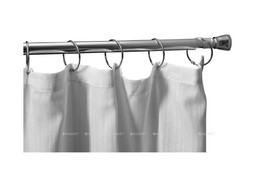 Крючок для Карниза «Aquanet» Sh0357a, 12 Шт., Кольцо, Металл (SH0357A)