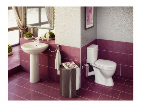 Унитаз Напольный «Rosa Kirovit» Лира (4620008191096)