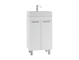 Тумба под Раковину «Айсберг» Контраст Енисей 50, Напольная, Белый (DA2708T)