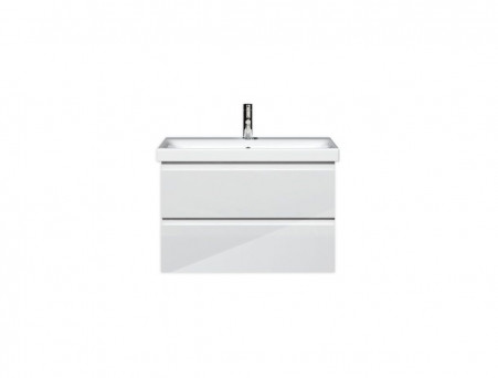 Тумба под Раковину «Домино» Graffo Moduo 80, Подвесная, Белый (DGr2103T)