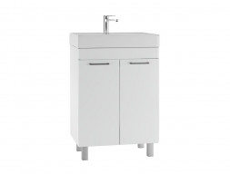 Тумба под Раковину «Айсберг» Контраст Енисей 60, Напольная, Белый (DA2709T)