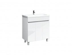 Тумба под Раковину «Айсберг» Миранда 80, Напольная, Белый (DA1624T)