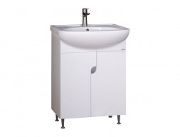 Тумба под Раковину «Айсберг» Лилия Уют 50, Напольная, Белый (DA2001T)