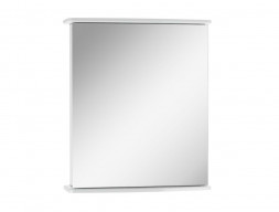 Зеркало-Шкаф для Ванной «Айсберг» Милана 60, Подвесное, Белый (DA1064HZ)