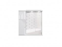 Зеркало-Шкаф для Ванной «Домино» Optima 65, Подвесное, Белый (DO1906HZ)