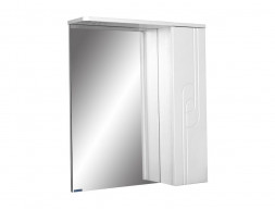 Зеркало-Шкаф для Ванной «Айсберг» Лилия 60, Подвесное, Белый (DA2009HZ)