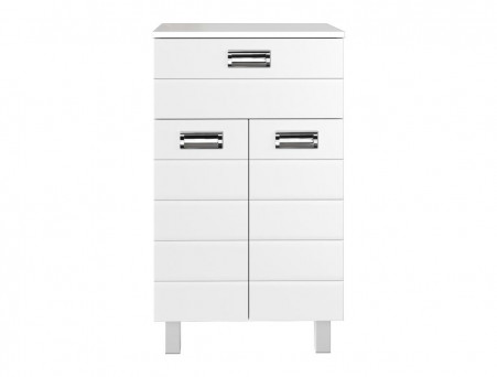 Комод для Ванной «Домино» 50 Cube, Напольный, Белый (DC5015K)