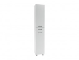 Пенал для Ванной «Айсберг» Контраст 35, Напольный, Белый (DA2707P)