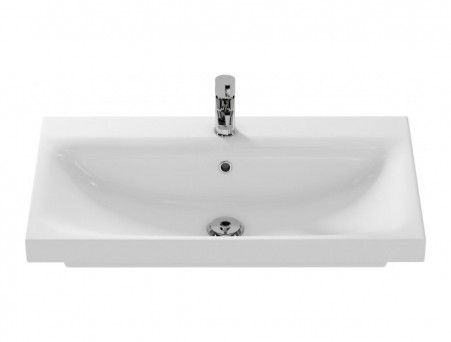 Раковина Накладная «Cersanit» Moduo 80, Прямоугольная, Белый (UM-MOD80SL1)