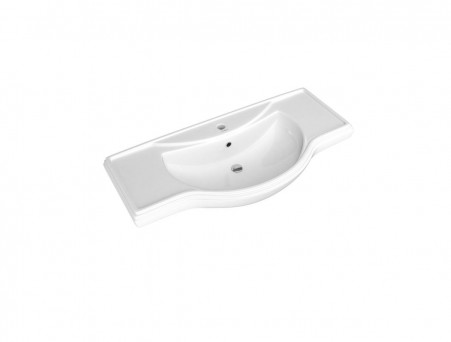 Раковина Накладная «Rosa Kirovit» Классик 105, Прямоугольная, Белый (4640021060926)