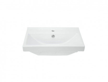 Раковина Накладная «Sanita Luxe» FEST 60, Прямоугольная, Белый (FST60SLWB01)