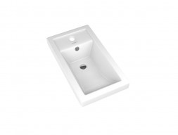 Раковина Накладная «Rosa Kirovit» Фостер 45, Прямоугольная, Белый (4640021065907)