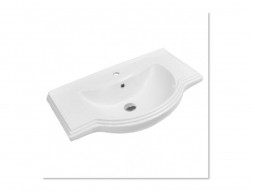 Раковина Накладная «Rosa Kirovit» Классик 80, Прямоугольная, Белый (4620008198941)