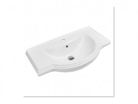 Раковина Накладная «Rosa Kirovit» Классик 80, Прямоугольная, Белый (4620008198941)