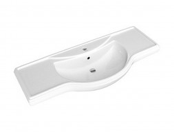 Раковина Накладная «Rosa Kirovit» Классик 120, Прямоугольная, Белый (4640021060957)