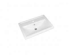 Раковина Накладная «Rosa Kirovit» Фостер 70, Прямоугольная, Белый (4620008197746-1)