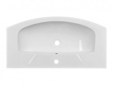 Раковина Накладная «Rosa Kirovit» Элеганс 105, Прямоугольная, Белый (4620008197388)