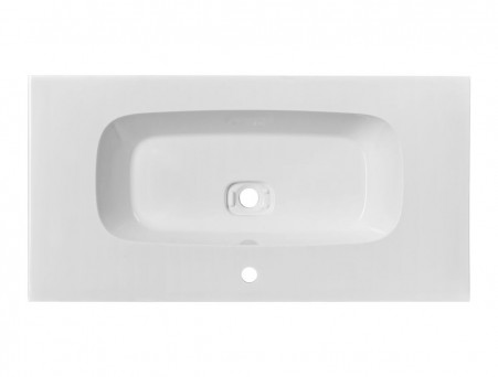 Раковина Накладная «Andrea» Stella 100, Прямоугольная, Белый (4680028070139)