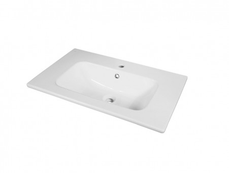 Раковина Накладная «Myjoys» Эйфория 80, Прямоугольная, Белый (640177)