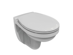 Подвесной Унитаз «Ideal Standard» Eurovit Ecco с Крышкой-Сиденьем (E876901+W303001)