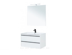 Комплект Мебели для Ванной «Aquanet» Lino 90 Белый Матовый (00271957)